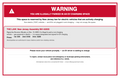 New Jersey EV Charging Space Warning Sign referencing Assembly Bill A3035